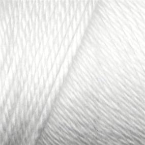 img 1 attached to 🧶 Пряжа Caron Simply Soft, однотонная, оптовая покупка (3 упаковки) белого цвета - #H97003-9701