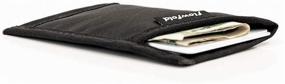 img 1 attached to 💼 Flowfold Minimalist Card Holder: Sleek and Durable USA-Made Wallet in Black