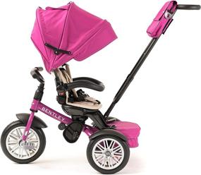 img 3 attached to 👶 Bentley Toddler Stroller / Trike (Fuchsia Pink) - The Perfect Combination of Style and Functionality for Your Little One