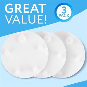 img 3 attached to 🚽 Impresa 3 Pack Vormax Toilet Tank Silicone Flapper Seal Gasket - American Standard 7381424-100.0070A: Get the Best Replacement!