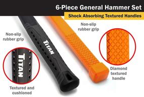 img 2 attached to 🔨 Optimized Hammer Set - Titan 63136 6-Piece