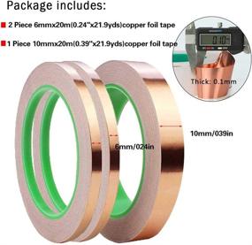 img 3 attached to Conductive Double Sided Shielding Repellent Electrical Tapes, Adhesives & Sealants