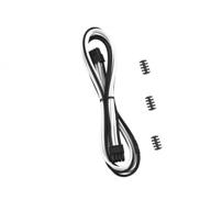 cablemod c-series classic modmesh 8-пиновый pci-e кабель для corsair rm (black label) / rmi/rmx (black + white) кабельmod c-series classic modmesh 8-пиновый pci-e для corsair rm (black label) / rmi/rmx (черный + белый) логотип