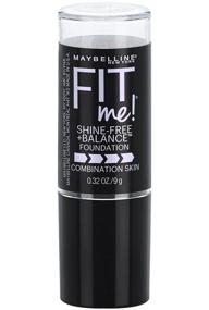 img 3 attached to Maybelline Fit Me Shine-Free + Balance Stick Foundation, Classic Ivory Shade, 0.32 oz.