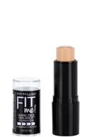 maybelline fit me shine-free + balance stick foundation, classic ivory shade, 0.32 oz. logo