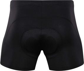 img 1 attached to 🩲 Comfortable and Supportive: MUCUBAL Men's 3D Padded Cycling Underwear Shorts for MTB Bike Bicycle