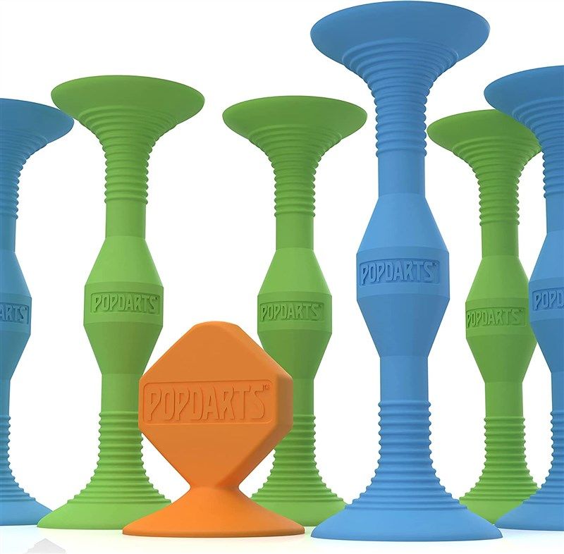 popdarts original game blue green 로고