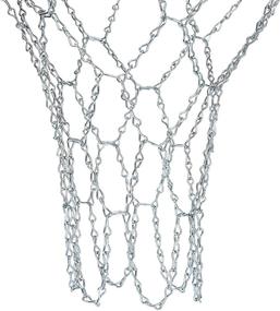 img 3 attached to Durable Metal Chain Basketball Net with 12 S-Hooks, Pliers, and Rustproof Galvanized Iron – 21-Inch (53 cm) Replacement Net