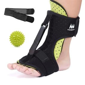 img 4 attached to 👣 COMNESS Night Splint: Adjustable Foot Brace for Plantar Fasciitis Relief, Ankle, Heel, and Arch Pain - Supports Women & Men, Provides Foot Drop Support