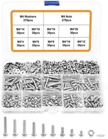 img 4 attached to 🔩 Versatile Stainless Machine Phillips Washers Assortment: The Ultimate Hardware Solution