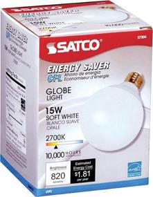 img 1 attached to Satco S7304 15 Watt Medium Incandescent