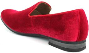 img 3 attached to Velvet Loafer Tudors Men's Shoes 👞 by AZAR MAN - Loafers & Slip-Ons