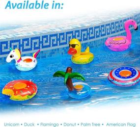 img 1 attached to 🍩 Aduro Aquasound: The Ultimate Inflatable Waterproof Bluetooth Speaker - Fun Pool Accessories for Kids - Donut design!