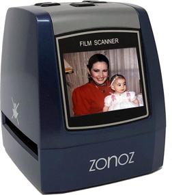 img 2 attached to Zonoz 22MP All-in-1 Film and Slide Scanner with Speed-Load Adapters for 35mm Negative and Slides, 126, 110, and Super 8 Films, Worldwide 110/24AC Adapter, 16GB SD Card and Extra Trays (FS-Three Bundle)