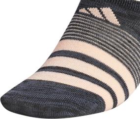 img 1 attached to 🧦 Comfortable and Stylish: adidas Women's Superlite Super No Show Socks (6-pair)