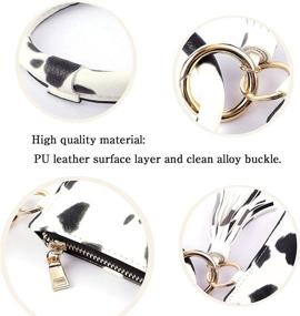 img 1 attached to Forst Leather Keychian Bracelet Wristlet Women's Handbags & Wallets for Wristlets