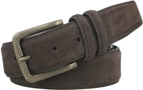 img 1 attached to Frye Mens 35MM Leather Black Men's Accessories for Belts