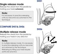 🏻 naacoo bike cleats: spin peloton & mountain mtb compatible with shimano spd sh51 sh56 cleats - premium cycling clips set logo