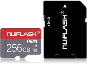 img 4 attached to 📸 256GB Micro SD Card | High-Speed Class 10 Memory Card with SD Card Adapter | Compatible with Nintendo Switch, Tablet Computers, Android Cellphones, Cameras | 256GB TF Card