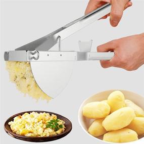 img 1 attached to 🥔 Stainless Steel Potato Ricer & Masher by Sopito - Ideal for Commercial and Home Use