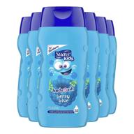 🍇 suave tear-free berry blue body wash 12 oz, (pack of 6) - gentle and nourishing body cleanser for all ages logo