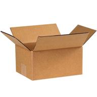 📦 box usa b864100pk corrugated boxes: durable and reliable packaging solution for varied uses logo
