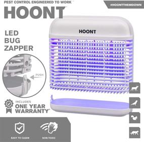 img 3 attached to 🦟 High-Performance Hoont LED Bug and Fly Zapper: Ultimate Indoor Mosquito Repeller