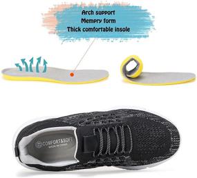 img 1 attached to AGTCARE Lightweight Sneakers: Ultimate Comfort and Breathability for Men's Shoes and Athletic Activities