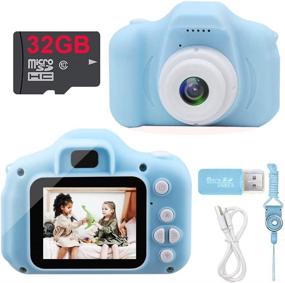 img 4 attached to 📸 Capturing Fun Moments: RAYIOU Toddler Digital Camera for Unforgettable Birthday Memories