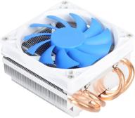 🔥 high-performance silverstone tek low-profile heatsink cpu cooler: 92mm pwm fan, 4 heat pipes (intel lga1155/1156/1150 and amd am2/am3/fm1/fm2 ar06) logo