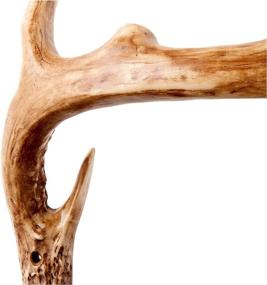 img 1 attached to 🦌 Antler Bath Towel Rack by Mountain Mike's Reproductions: Enhance Your Bathroom Décor with Style