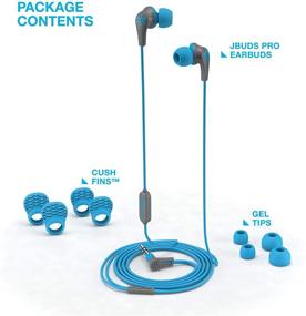 img 3 attached to 🎧 JLab Audio JBuds Pro Premium наушники внутриканального типа с микрофоном - синие | Гарантированное соответствие и пожизненная гарантия