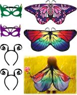 🦋 halloween butterfly antenna headband costume logo