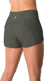 img 2 attached to 🏃 Women's Lightweight Running WOD Volleyball Shorts with Workout Mesh Liner and Zip Pocket