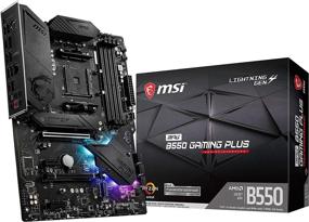 img 4 attached to 🎮 High-Performance MSI MPG B550 GAMING PLUS Gaming Motherboard: AMD AM4, DDR4, PCIe 4.0, SATA 6Gb/s, M.2, USB 3.2 Gen 2, HDMI/DP, ATX