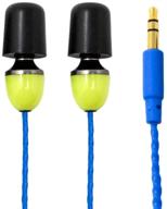 🎧 isotunes wired earplug headphones: 29 nrr, ipx5 waterproof, osha compliant, noise isolating earbuds - listen only logo