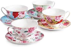 img 3 attached to 🌺 BTäT Floral Tea Cups Assortment