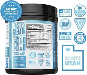 img 3 attached to Zhou Nutrition Organic Plant-Based Vegan Protein Powder - Gluten, Dairy, 🌱 and Sugar Free, Enhanced Absorption and Delicious Taste, Vanilla Flavor, 16 Servings