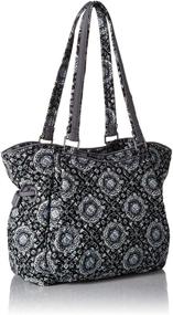 img 3 attached to 👜 Stylish and Functional: Explore the Vera Bradley Cotton Glenna Satchel Purse