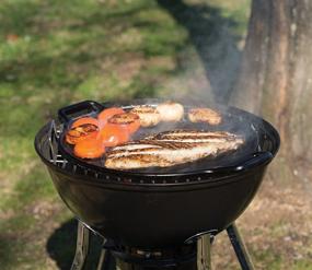 img 1 attached to 🍳 Lodge Pre-Seasoned Cast Iron Baking Pan with Loop Handles - 14 Inch, Black: Exceptional Cooking and Durability