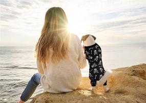 img 3 attached to 🐶 Comfy Canine Loungewear: Dog Pajamas, Onesie & Jammies - Super Soft, Stretchy & Short Plush!