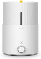 deerma 5l top fill ultrasonic cool mist air humidifiers with essential oil diffuser, ideal for home baby large room bedroom office, night light, auto shut off, adjustable mist volume logo