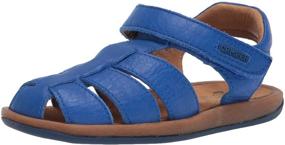 img 4 attached to Camper Kids T Strap Sandal Medium Boys' Shoes for Sandals