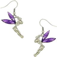 dianal boutique tinkerbell crystal girls' earrings - jewelry for optimal seo logo