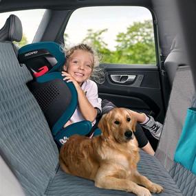 img 2 attached to 🐾 Momopal Pet Car Seat Cover Protector - Robust 600D PVC Scratchproof Hammock, Non-slip Back Seat Cover for Cars & SUVs