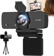 😃 ipxozo 1080p webcam with microphone – usb web camera for desktop & computer – hd video camera with tripod & privacy cover – laptop desktop pc camera for video conference, streaming, and recording logo