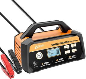 img 4 attached to 🔌 Ampeak Smart Battery Charger/Maintainer 12V - Fully Automatic with 2/10/25A and Engine Start