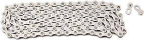 img 2 attached to 🚲 ZHIQIU FSC 9 Speed 116L Bicycle Chain: Silver and Gold (1/2x11/128-Inch) Ideal for 8-Speed Bikes