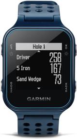 img 3 attached to 🏌️ Garmin Approach S20 – GPS гольф-часы с отслеживанием шагов и предустановленными полами в захватывающем полуночном цвете "Морская Волна".