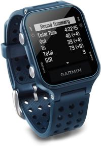 img 4 attached to 🏌️ Garmin Approach S20 – GPS гольф-часы с отслеживанием шагов и предустановленными полами в захватывающем полуночном цвете "Морская Волна".